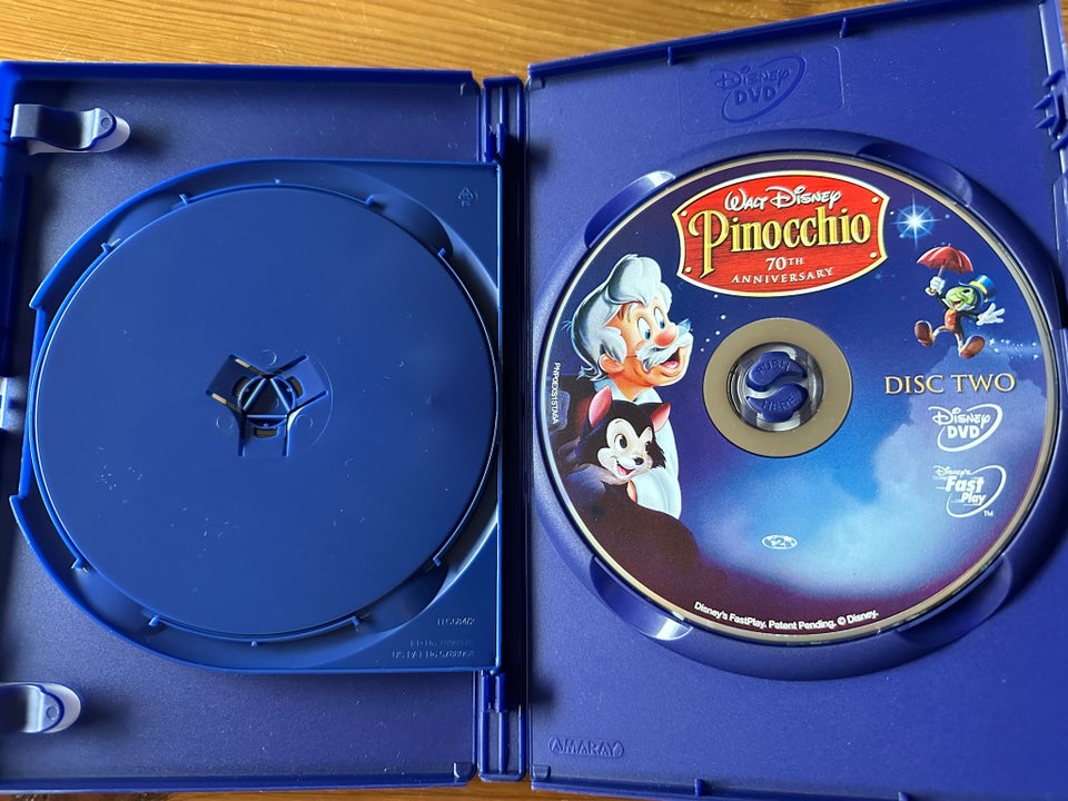 Pinocchio , DVD, tegnefilm