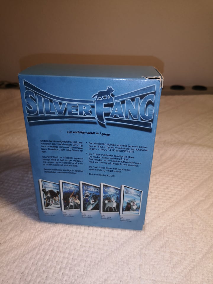 Silver Fang, DVD, tegnefilm