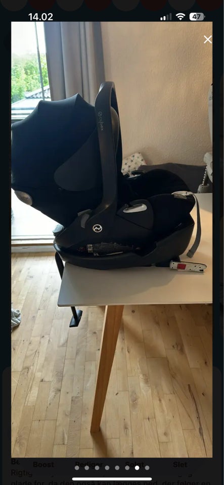 Autostol, op til 13 kg , Cybex