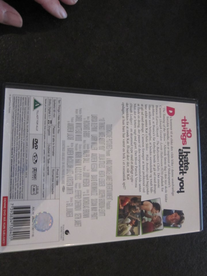 10 Things I hate about you, DVD,