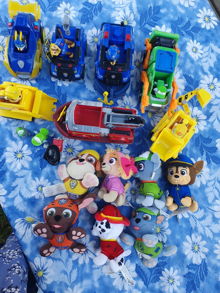 Biler, hunde  bamser, Paw patrol