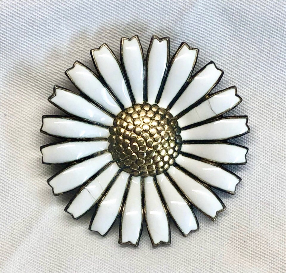 Broche, sølv, Georg Jensen - Anton