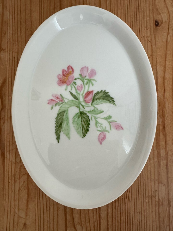 Porcelæn Ovalt fad Royal