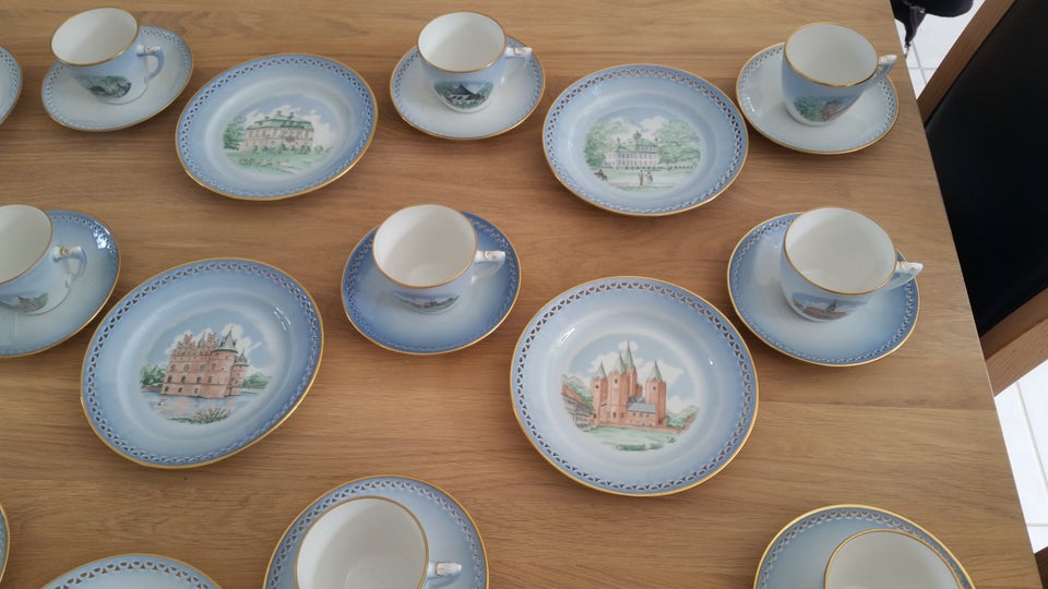 Porcelæn Kaffekop underkop og