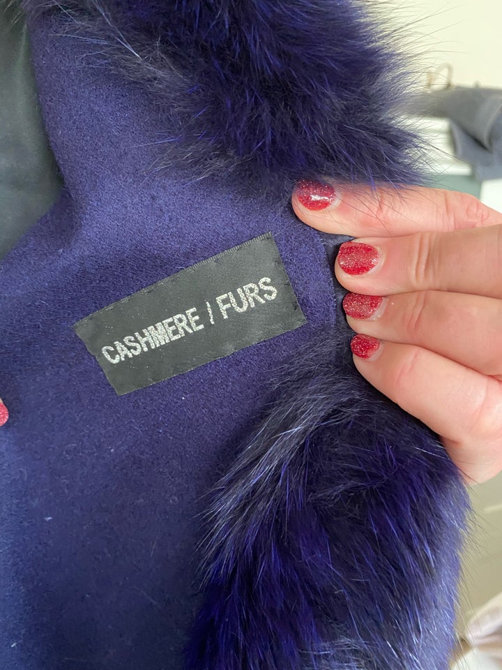 Pels, str. One size, Cashmere/Furs