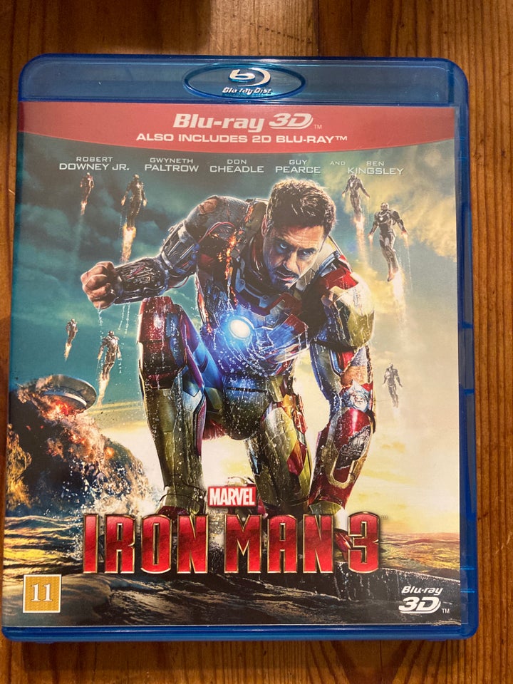 Iron Man 3, Blu-ray, action