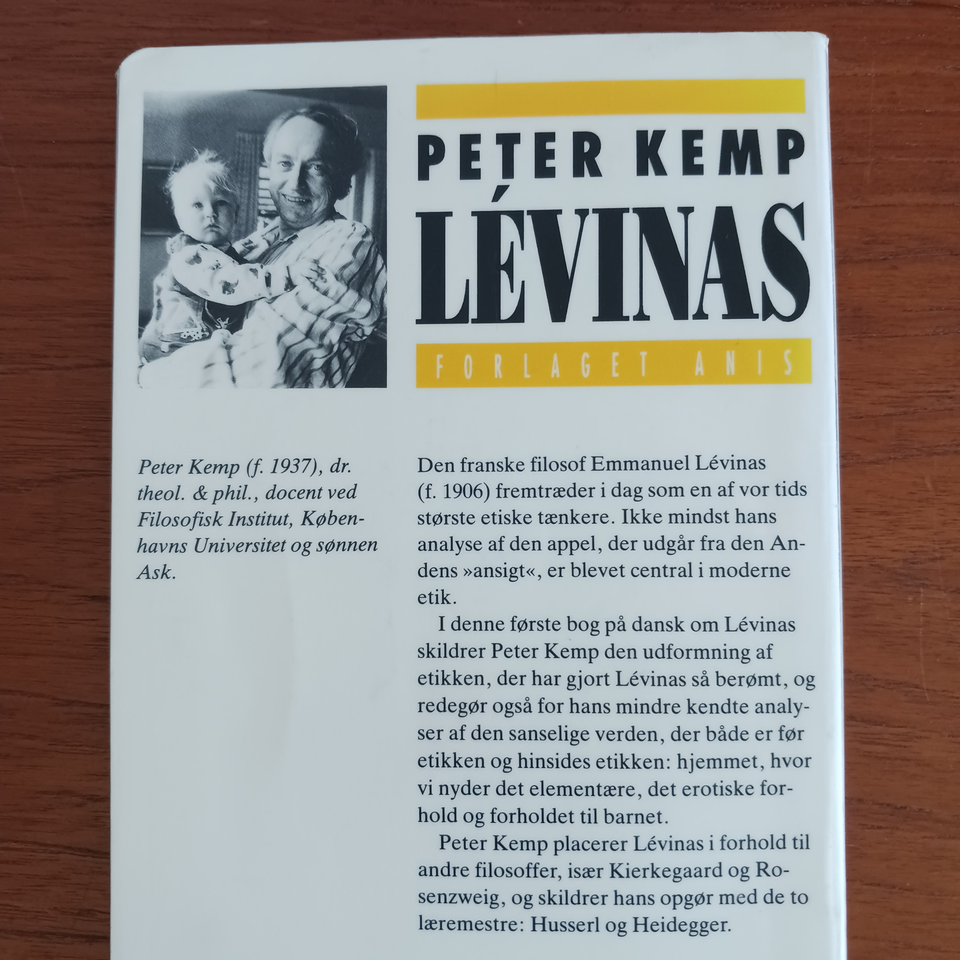 LÉVINAS, Kemp, Peter