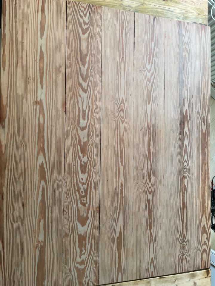 Spisebord, Eg/pitch pine, Retro