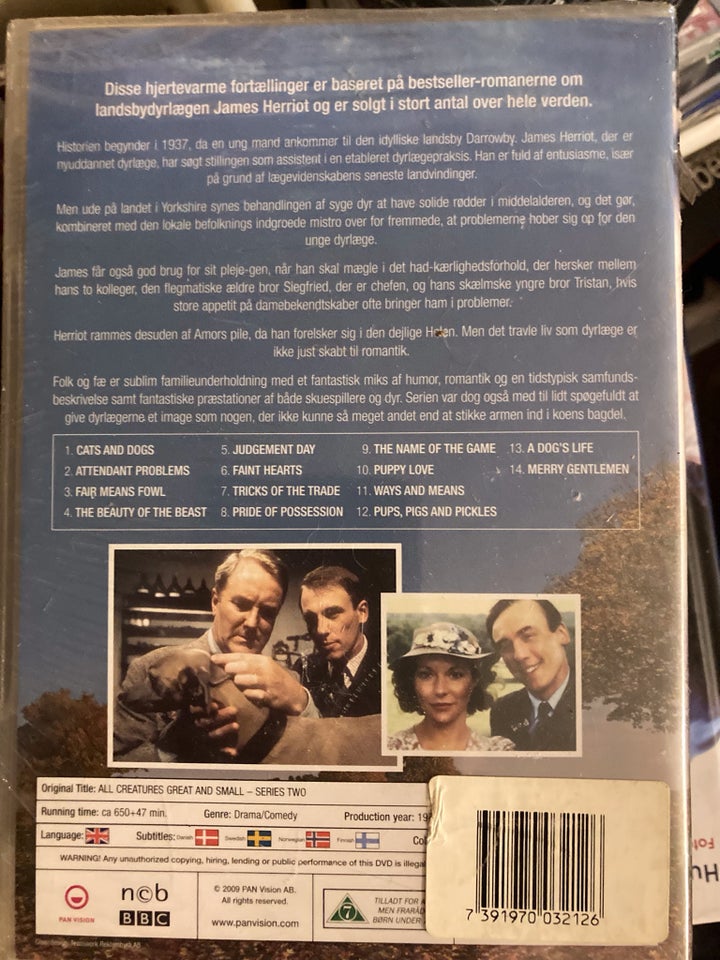 Folk og Fæ, DVD, TV-serier