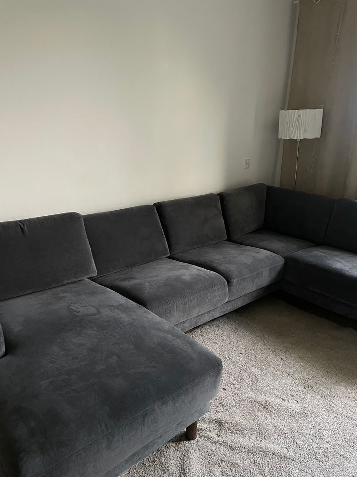 Sofa velour 4 pers