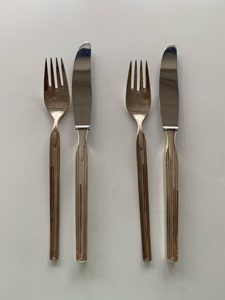 Sølvtøj Middagknive og gafler
