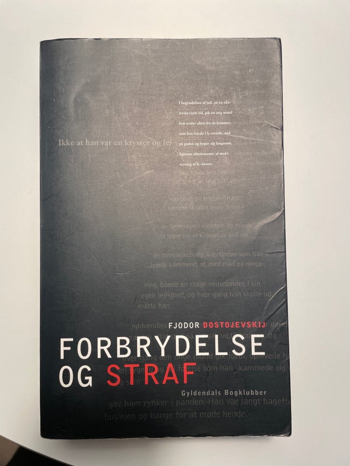 Forbrydelse og straf, Fjodor