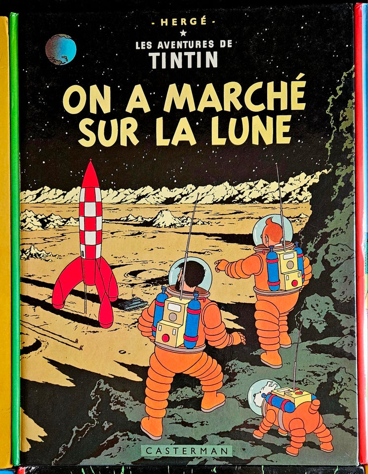 12 x Tintin, Original fransk,