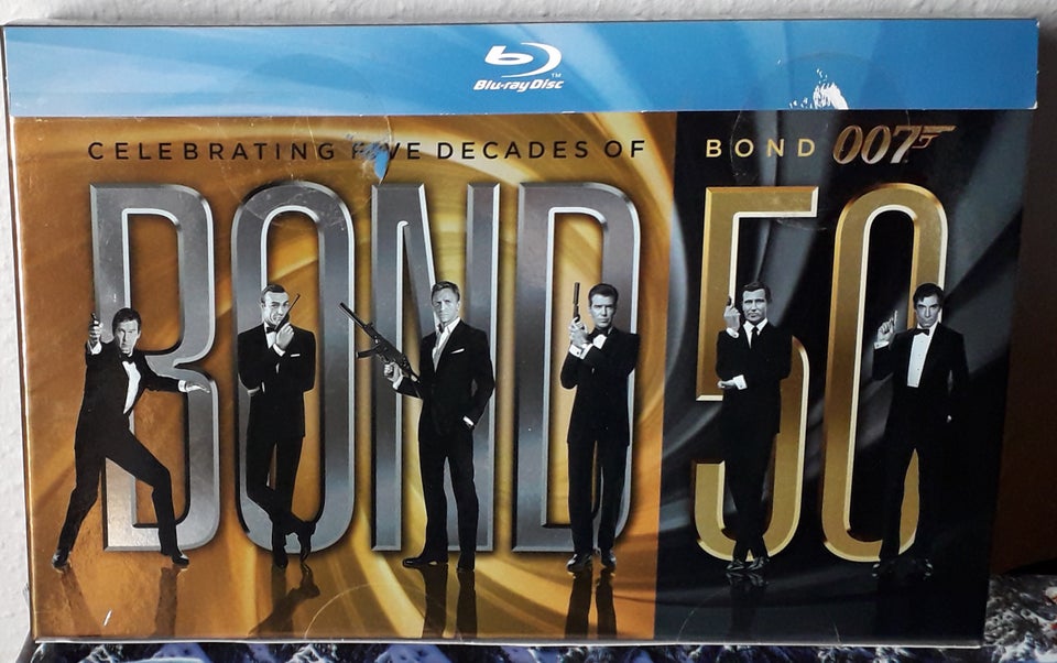 James Bond Blu-ray action