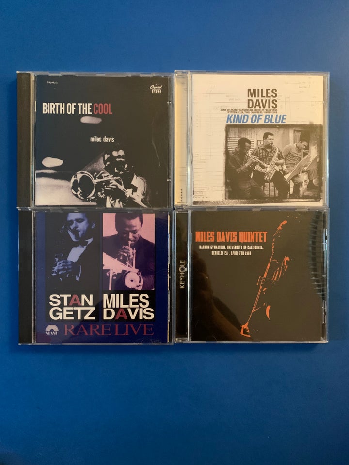 MILES DAVIS : 4 CD ALBUMS, jazz