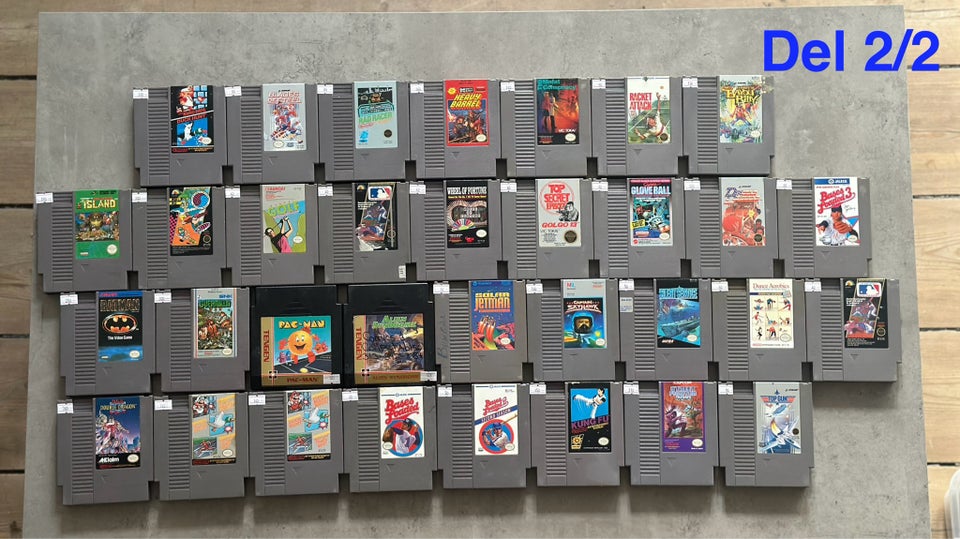 78 stk Nintendo Spil i super flot