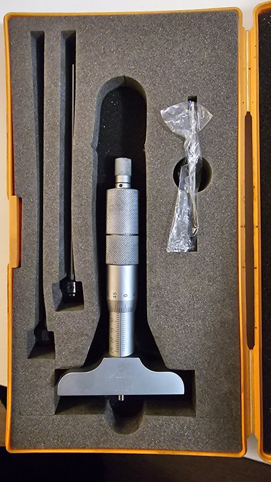 Dybde Mikrometer, Mitutoyo