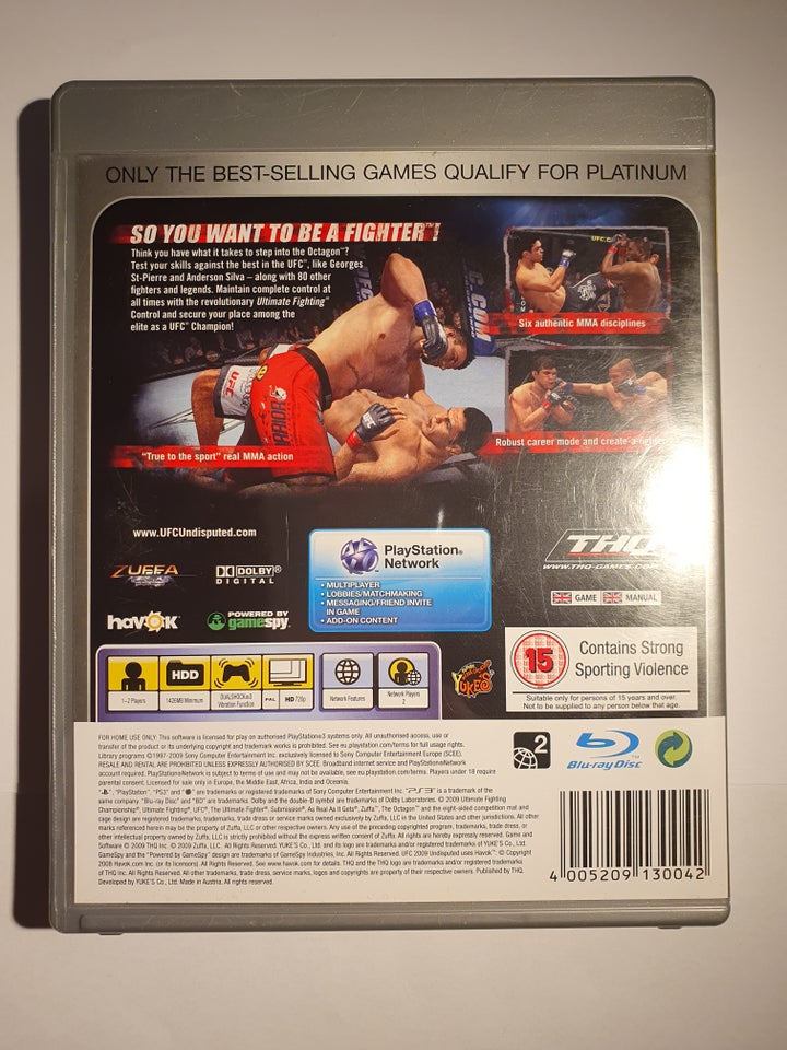 UFC 2009 PS3