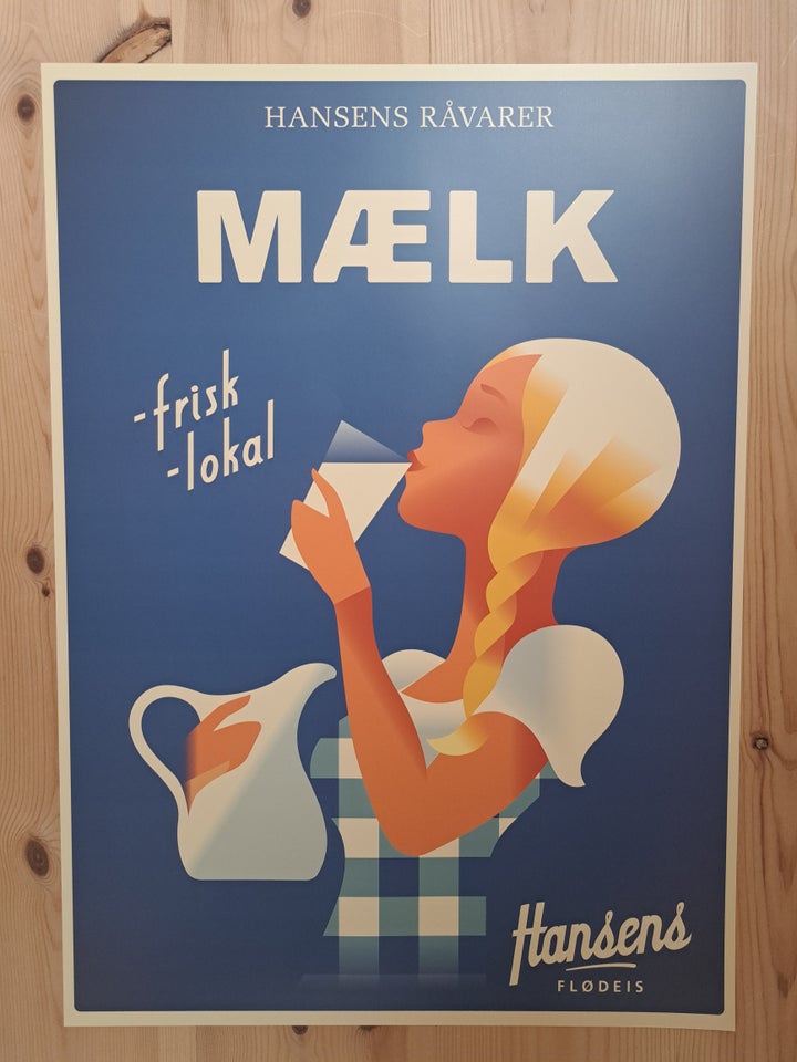 Dekorative plakater I sorte