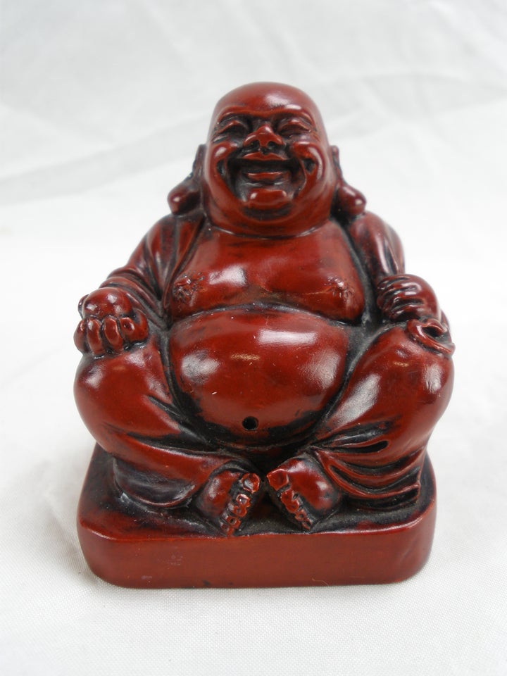 Siddende Buddha Figur