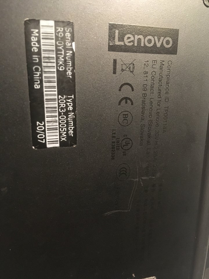 Lenovo L13, Intel Core-i5 1.60GHz x