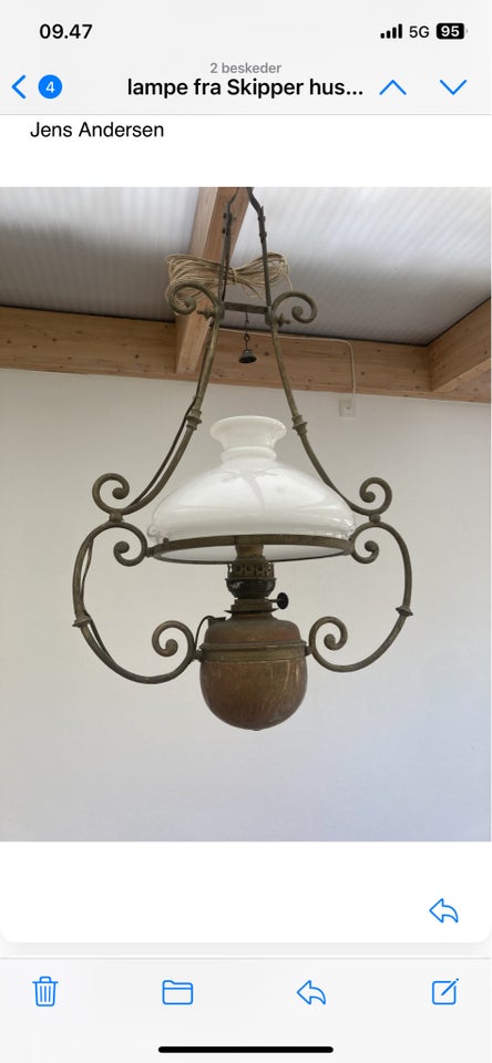 Anden loftslampe