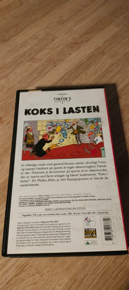 Tegnefilm, Tintins Eventyr – KOKS I