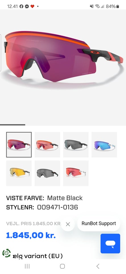 Solbriller unisex, Oakley