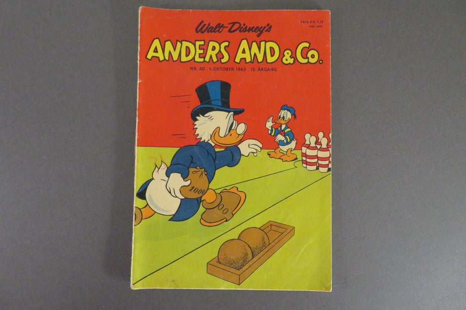 Anders And 1963 nr. 40, Tegneserie