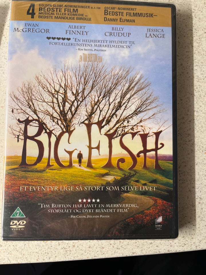 Big fish, DVD, drama