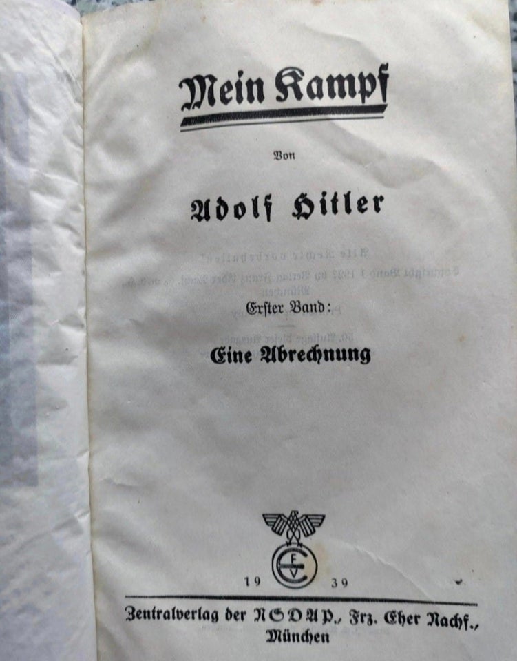 Mein Kampf, Adolf Hitler