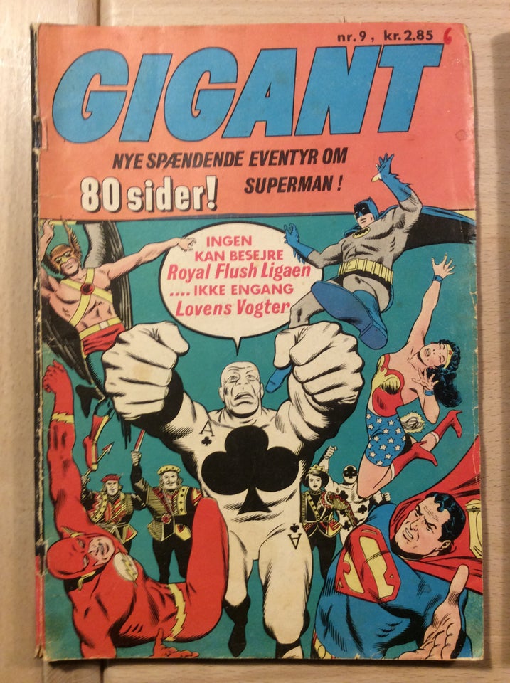 Gigant fra 1967 - 1970 med Superman