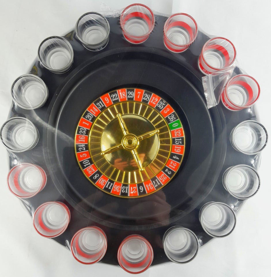 Roulette party game, Shots spil,