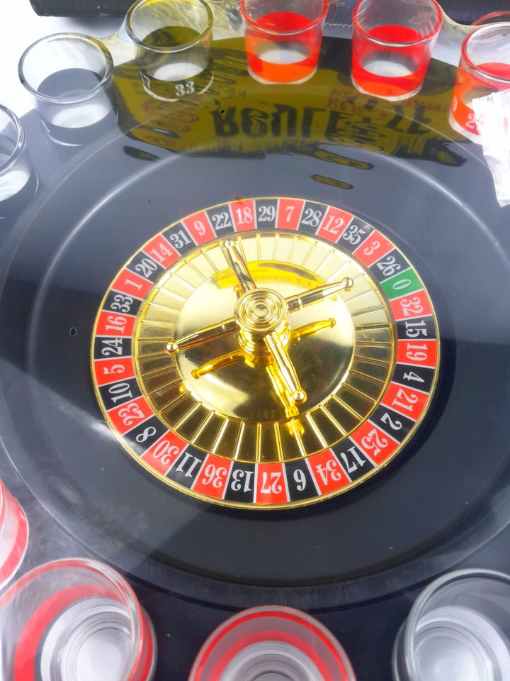 Roulette party game, Shots spil,