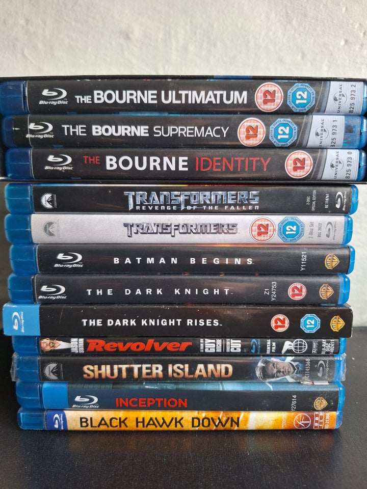 12 Blu-ray film, Blu-ray, action