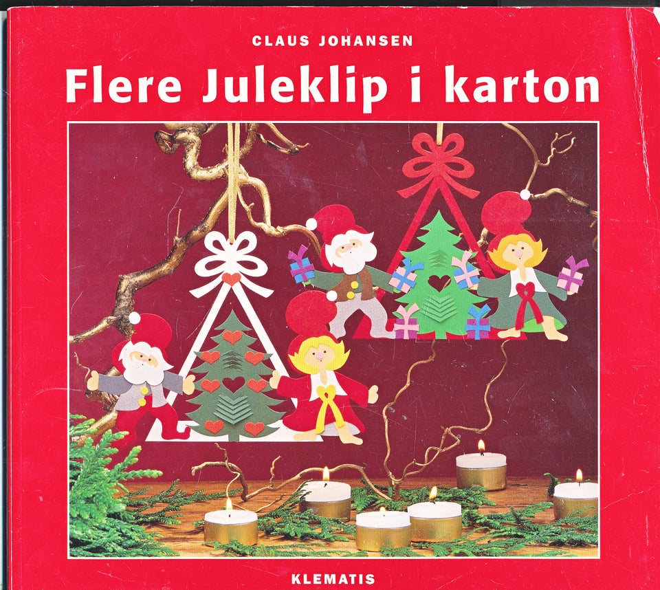 FLERE JULEKLIP I KARTON, CLAUS