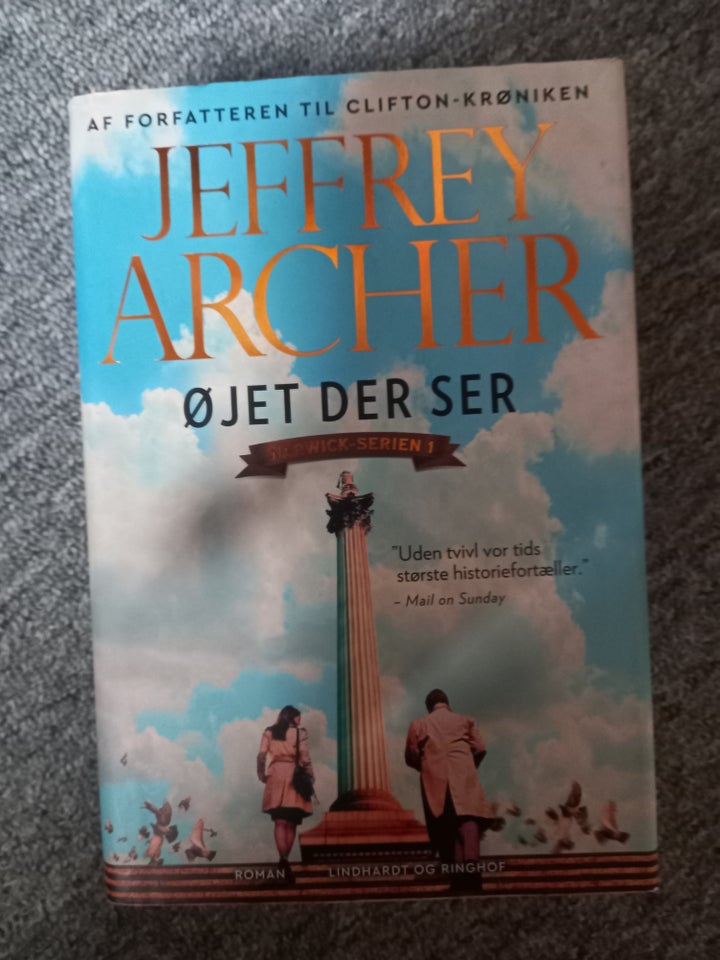 Øjet der ser, Jeffrey Archer,