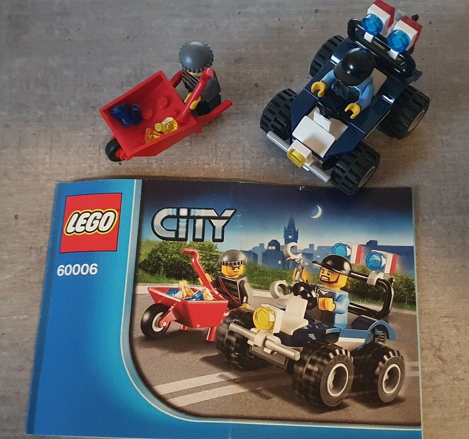 Lego City Lego 60006 - politi atv