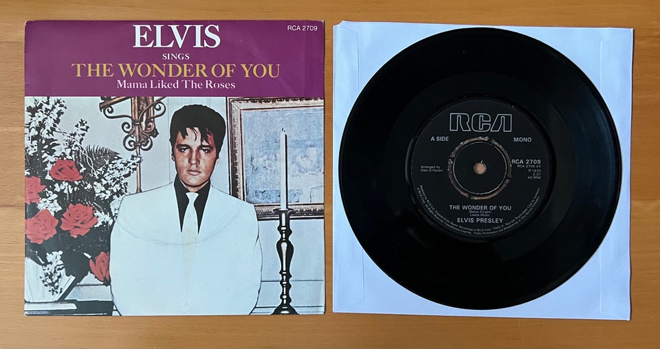 Single, Elvis, The Wonder of You