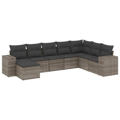 Havesofa vidaXL Polyrattan