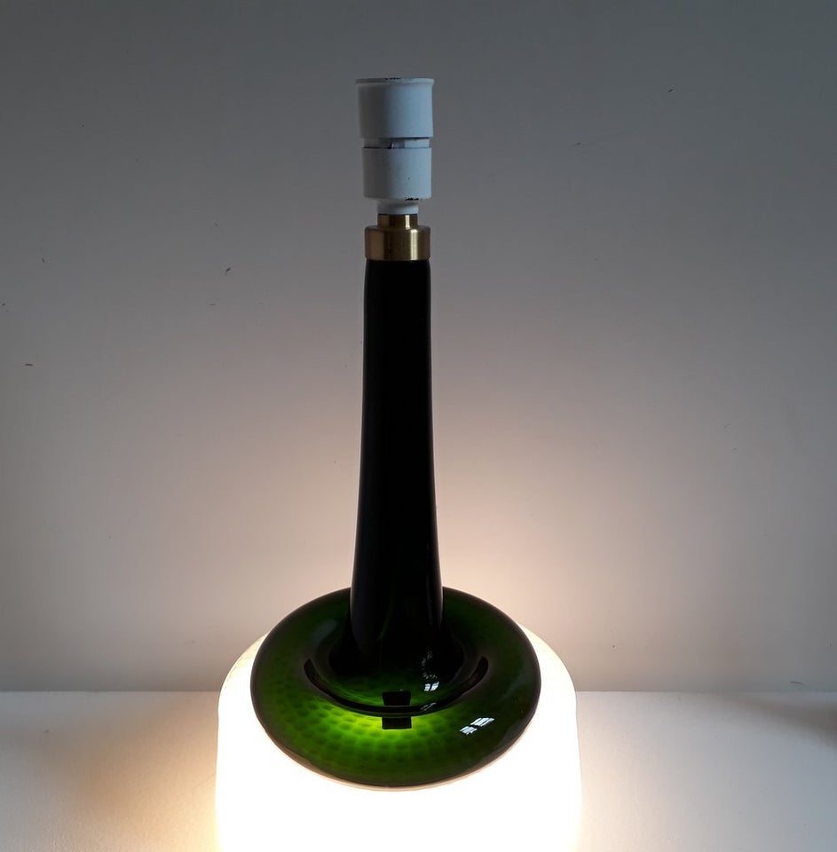 Bordlampe Glas, Glaslampe, Lampe