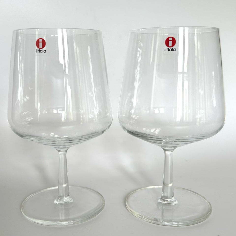 Glas 2 ølglas -'Essence' Iittala