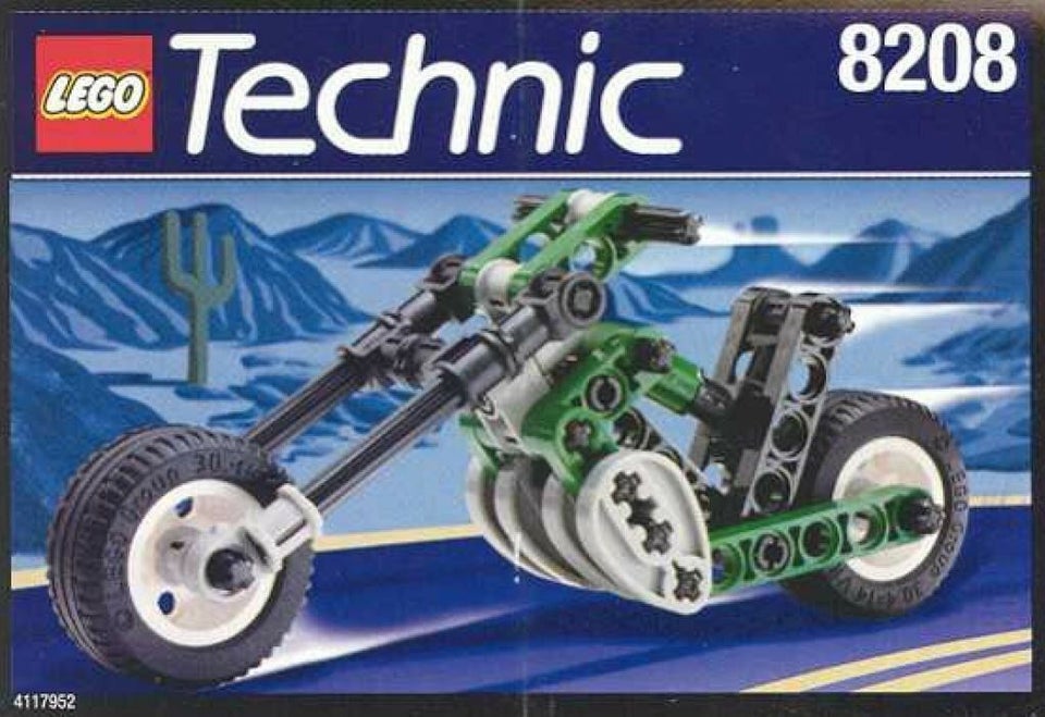 Lego Technic LEGO Motorcykel 8208