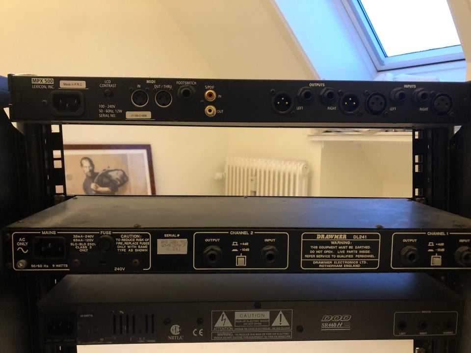 Komplet rack med 3 enheder ,