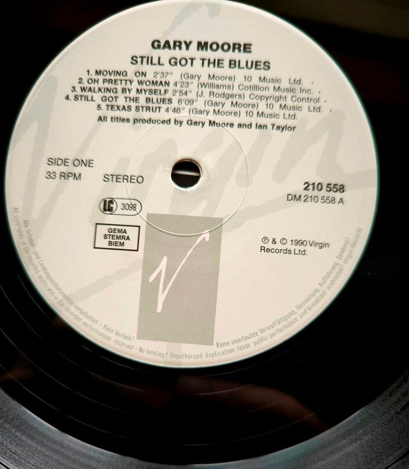 LP, Gary Moore