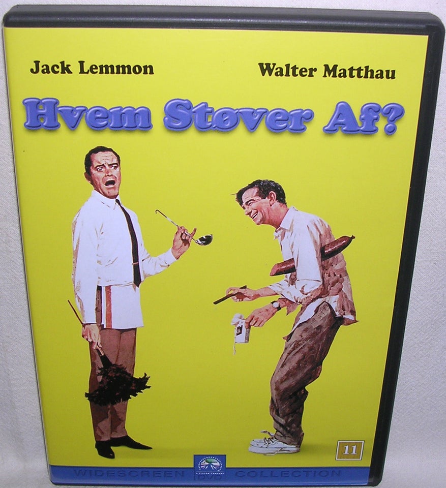 Hvem Støver Af?, DVD, komedie