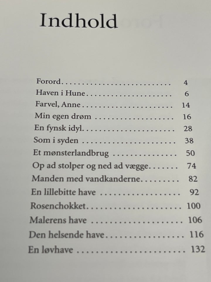 HAVEDRØMME  DEN DOVNE HAVE samlet