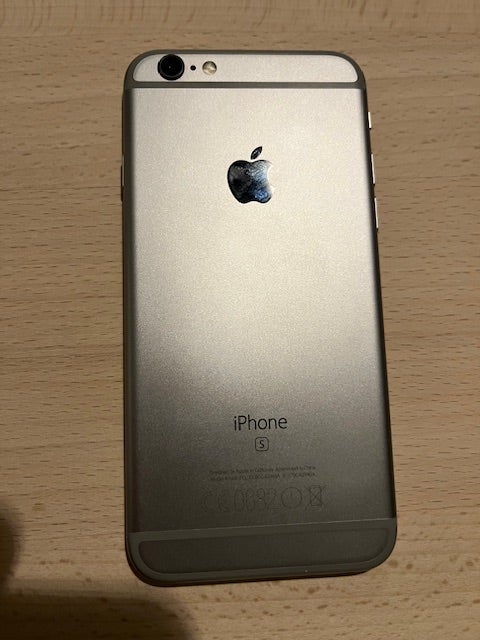 iPhone 6S, 128 GB, grå