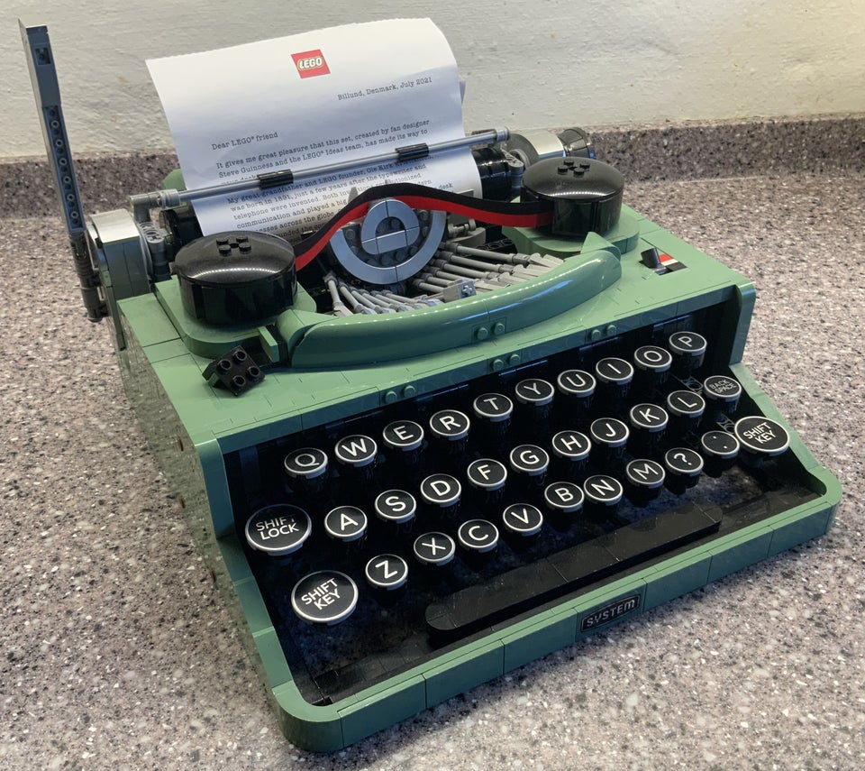 Lego Ideas, 21327 Typewriter