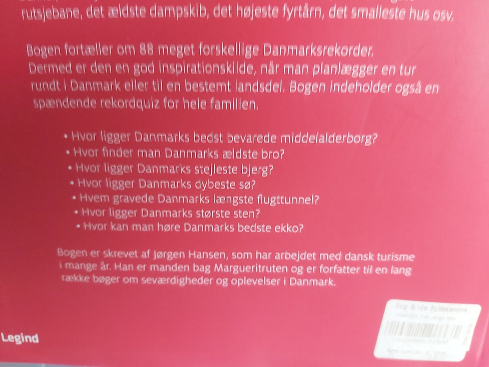 Oplev Danmark (højest - størst -